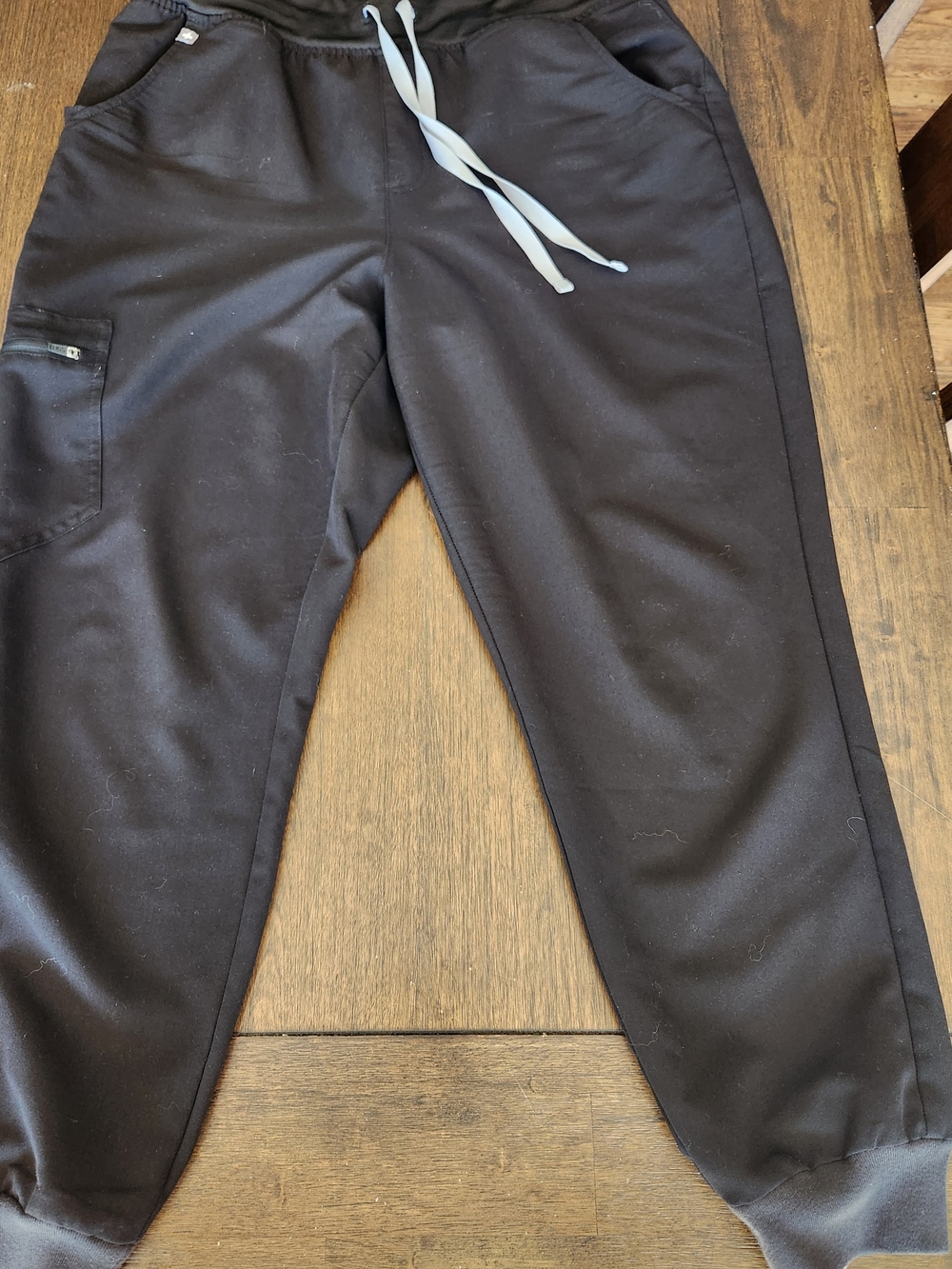 Women's FIGS Black Drawstring Jogger Pants Size LP